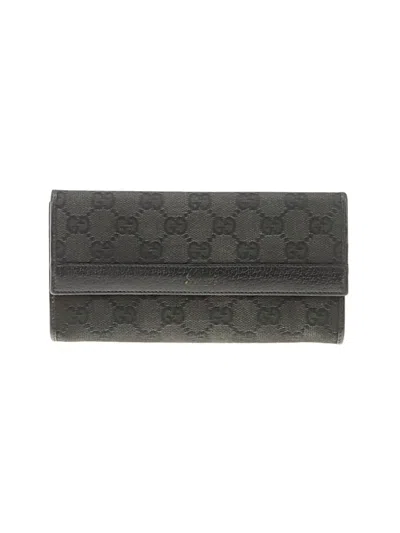 Pre-owned Gucci Wallet In Black