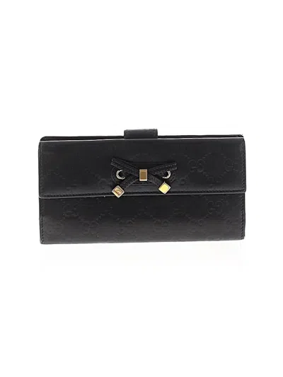 Pre-owned Gucci Wallet In Black