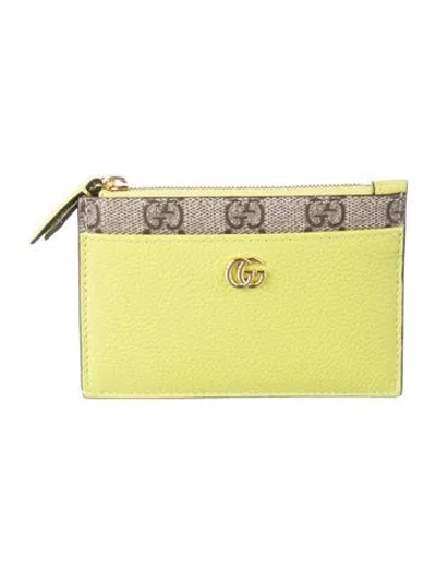 Pre-owned Gucci Wallet In Green