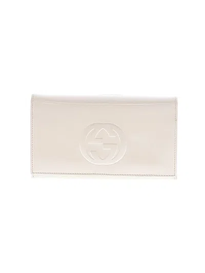Pre-owned Gucci Wallet In Ivory
