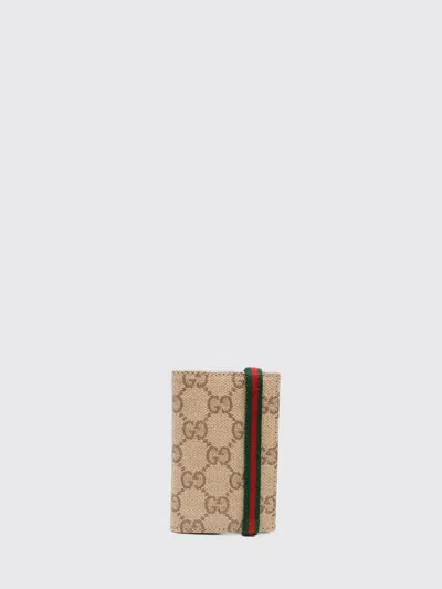 Gucci Wallet Men In Beige