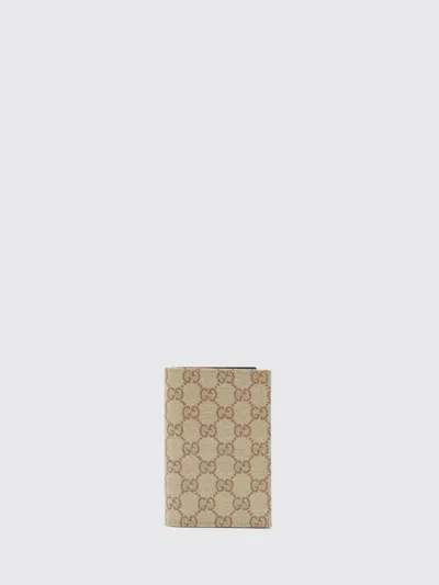 Gucci Wallet Men In Beige