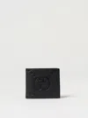 Gucci Jumbo Gg Leather Wallet In Black