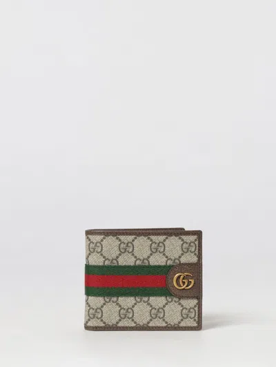 Gucci Wallet Men In Brown