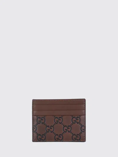 Gucci Wallet Men  In Brown