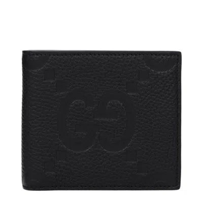 Gucci Wallet Men Leather Black