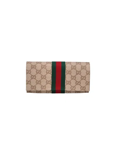 Gucci Wallet "web" In Multi
