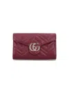 Gucci Wallet With Chain "gg Marmont"