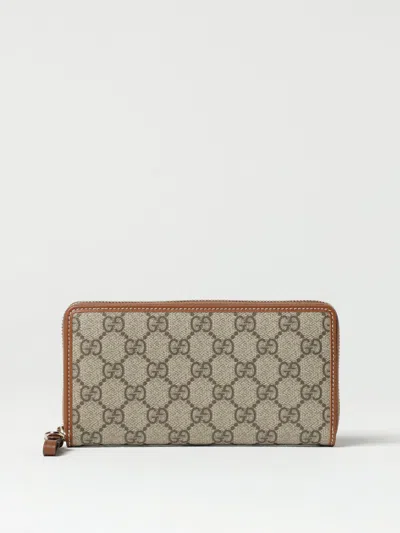 GUCCI GUCCI WALLET WOMAN BEIGE