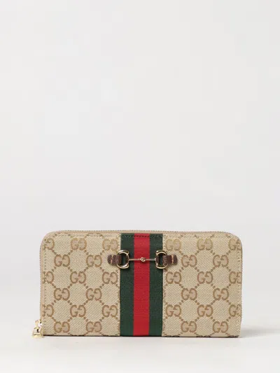 Gucci Wallet Woman In Brown
