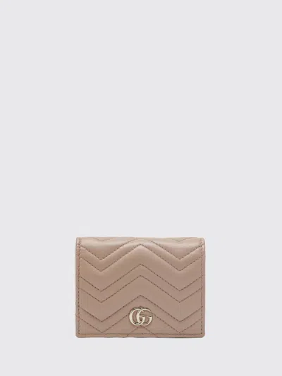 Gucci Wallet Woman Beige In White