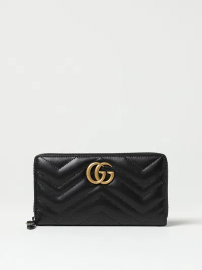 GUCCI GUCCI WALLET WOMAN BLACK