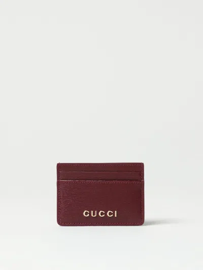 Gucci Wallet Woman Cherry In Pink