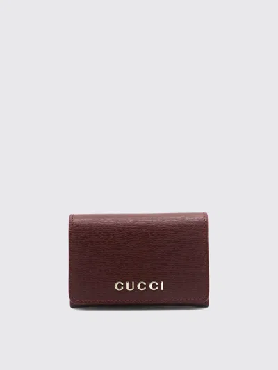 Gucci Wallet Woman Red