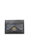 Gucci Gg Marmont 2.0 Wallets And Card Holders Black In Black