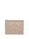 Gucci Multicolor Calf Leather Bos Taurus Wallet In Neutral
