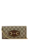 Gucci Horsebit 1955 Canvas Wallet-on-chain In Printed