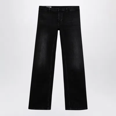 Gucci Washed Stretch Denim Trousers In Multi