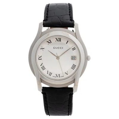 Pre-owned Gucci Watch Ref 5500m, 34mm Stainless Steel Case, Year C2000 In Multi