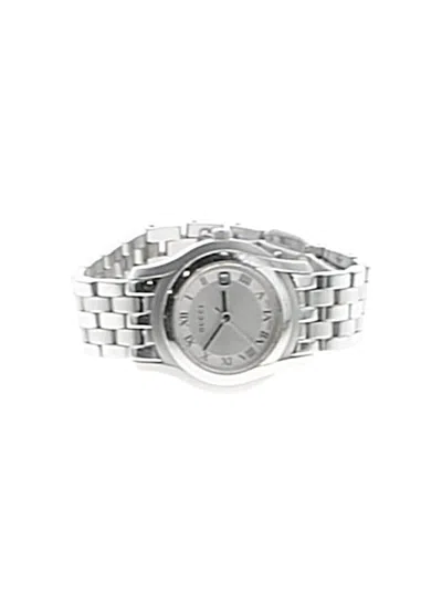 Pre-owned Gucci Watch In Silver