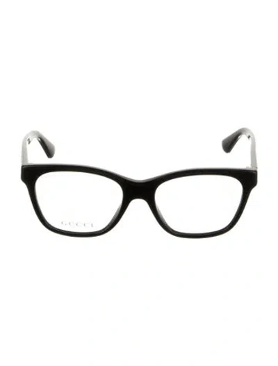 Pre-owned Gucci Wayfarer Eyeglasses In Black