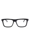 Gucci Wayfarer-frame Glasses In Black