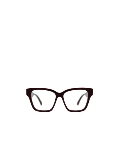 Gucci Wayfarer-frame Optical Glasses In Black