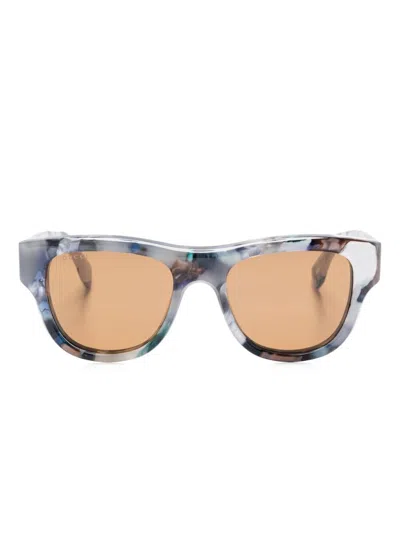 Gucci Wayfarer-frame Sunglasses In Grey