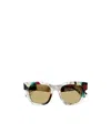 Gucci Wayfarer-frame Sunglasses In Multicolor