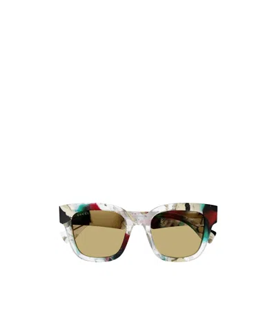 Gucci Wayfarer-frame Sunglasses In Multi
