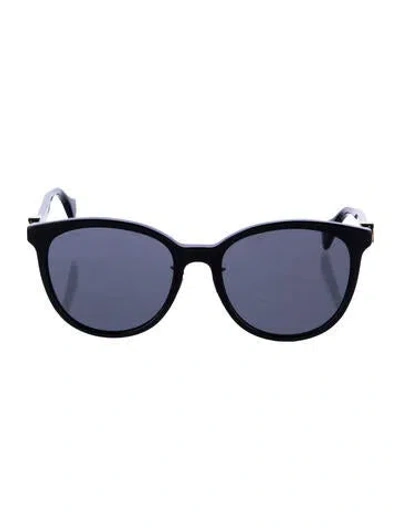 Pre-owned Gucci Wayfarer Tinted Sunglasses In Black
