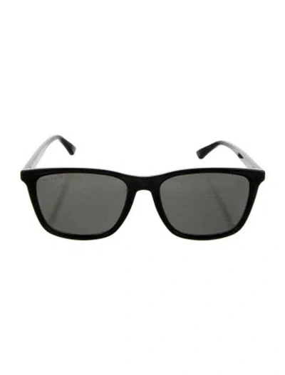 Pre-owned Gucci Wayfarer Tinted Sunglasses In Black