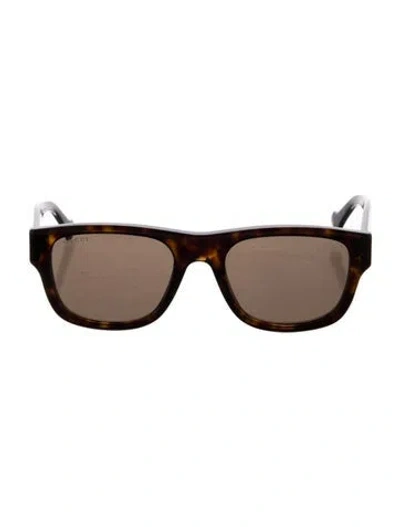 Pre-owned Gucci Wayfarer Tinted Sunglasses In Multi