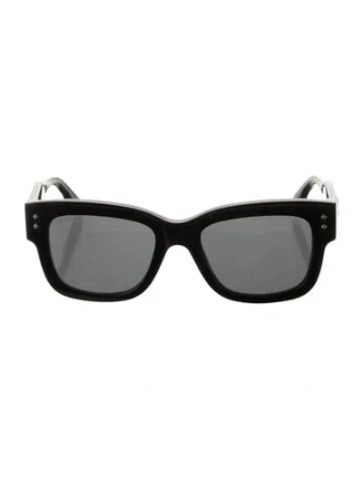Pre-owned Gucci Wayfarer Tinted Sunglasses W/ Tags In Black