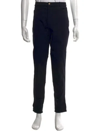Pre-owned Gucci Web Accent Pants In Black