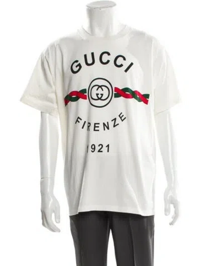 Pre-owned Gucci Web Accent Short Sleeve Shirt In Neutral