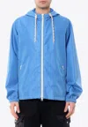 Gucci Web And Logo Print Windbreaker Jacket