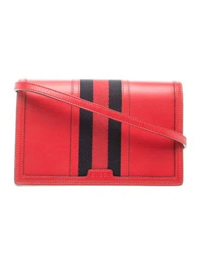 Pre-owned Gucci Web Clutch In Multi