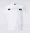 Gucci Printed Cotton Jersey T-shirt In White