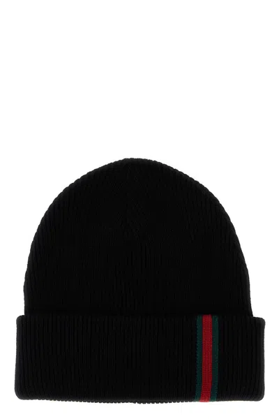 GUCCI WEB DETAIL BEANIE