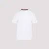 Gucci Web Detail T-shirt In White Mix