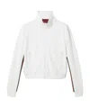 Gucci Jersey Drill Jacket With Web In White