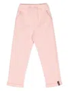 Gucci Web-detail Track Trousers In 5658 Pink