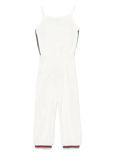 GUCCI WEB-DETAILED JUMPSUIT