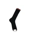 Gucci Cotton Blend Socks With Web In Black