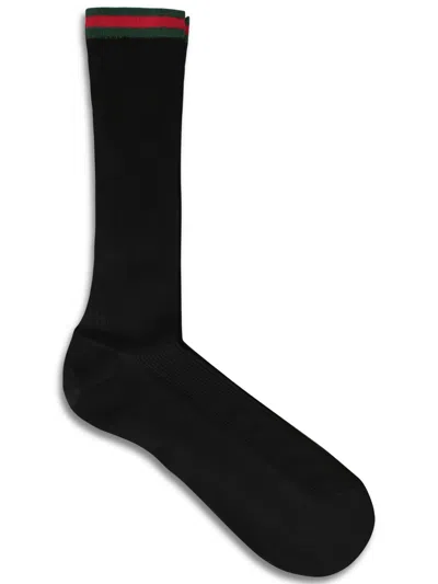 GUCCI WEB DETAILED SOCKS