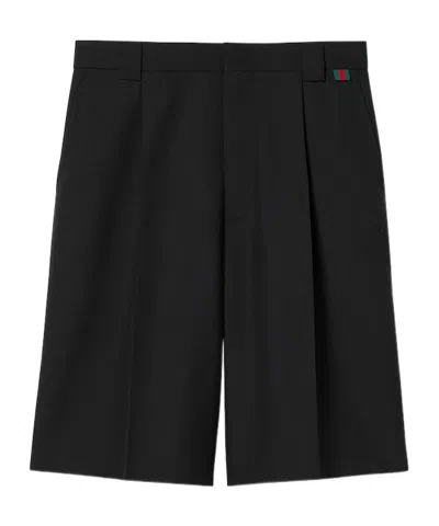 GUCCI GUCCI PLEATED SHORTS