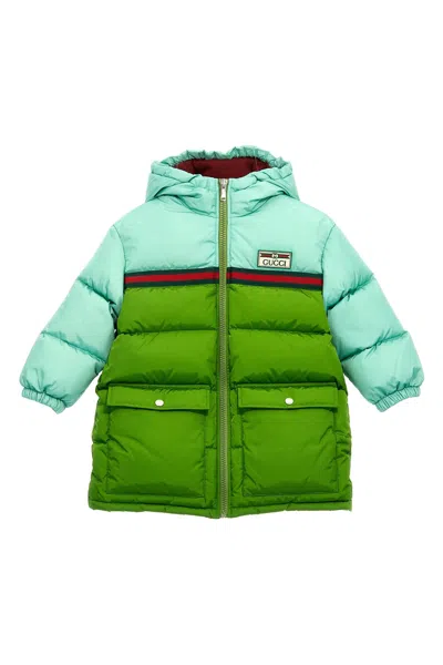 Gucci Web Down Jacket