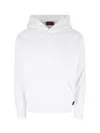 Gucci Signature Web Hooded Sweatshirt In White
