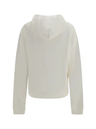 Gucci Embroidered Cotton Sweatshirt In White